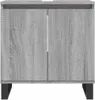 vidaXL Koupelnová skříňka Grey Sonoma 58x33x60 cm Dřevěný Náhled obrázku produktu 4