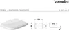 Duravit WC-Sitz D-Code ohne Absenkautomatik, Scharniere Voir les images du produit 12