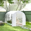 Outsunny Gewächshaus 3 x 2 x 2 m Foliengewächshaus mit 8 Produktbild-Vorschau 2