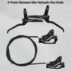 4-kolben Mountainbike Hydraulische Scheiben Bremsen Vorne Produktbild-Vorschau 4