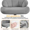 Krzesło biurowe Yaheetech ergonomiczne krzesło obrotowe Podgląd zdjęcia produktu 6