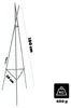 KADAX Obelisco da sostegno 180 cm, 1 pezzo, colonna da Anteprima dell’immagine prodotto 2