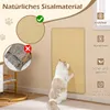 COSTWAY 2 pcs Griffoir mural, tapis griffoir 80x50cm, tapis Voir les images du produit 8