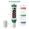 Měřicí přístroj pro bazény 5 v 1 Měřicí přístroj pH, Náhled obrázku produktu 11