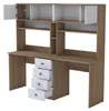 Skye Decor, kvalitný písací stôl (E1) v prevedení orechová Náhľad obrázku produktu 11