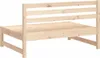 vidaXL Garten-Mittelsofas 2 Stk. 120x80 cm Massivholz Produktbild-Vorschau 5