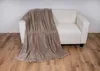 Fleecedecke Flanell mit Cord Optik 150 x 200 cm 3-fach Produktbild-Vorschau 4