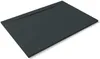 A dark gray, rectangular shower tray is shown from a slightly elevated angle against a white background. Produktbild-Vorschau