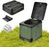 Campingtoilette Faltbar Mobile Trenntoilette mit 12 Produktbild-Vorschau 1