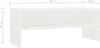 A white rectangular shelf unit with dimensions indicated by lines and text. Anteprima dell’immagine prodotto