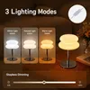 Nachttischlampen, LED Tischlampe, USB-Stecker, Dimmbare Produktbild-Vorschau 2