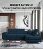 BroMARKT Ecksofa ANTON Schlaffunktion Bettkasten L-Form Produktbild-Vorschau 2