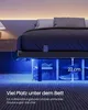 VASAGLE Bettgestell 160 x 200 cm mit LED-Beleuchtung, Produktbild-Vorschau 8
