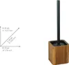 WENKO WC-Garnitur Mod. Serro, aus stabilem Bambus Produktbild-Vorschau 4