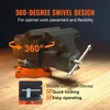 V Schraubstock Amboss 360° drehbar 1,5-7,4 cm Spannweite Produktbild-Vorschau 5