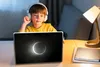 MuchoWow® Laptop Aufkleber Sticker Cover Sonnenfinsternis Produktbild-Vorschau 3