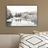 MuchoWow® - Leinwandbilder - Natur - Winter - Bäume - Berge Produktbild-Vorschau 5