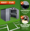 GARDEBRUK® XXL Metall Gerätehaus 5m² mit Fundament Produktbild-Vorschau 6
