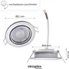 3er Set Oktaplex Einbaustrahler schwenkbar 3-Step dimmbar Produktbild-Vorschau 6