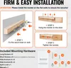 SucceBuy krbová římsa, 60" x 8" x 6", nosnost až 50 kg, Náhled obrázku produktu 5