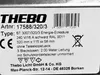 A label with product information and a barcode. Produktbild-Vorschau