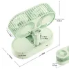 Mini USB Ventilator (grün) 135° Drehung Mini Tischlüfter Produktbild-Vorschau 4