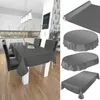 Tischdecke Wachstuch Einfarbig Grau Robust Wasserabweisend Produktbild-Vorschau 5