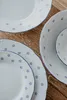 Talerz deserowy, czeska porcelana, Werona, 19 cm, niebieska Podgląd zdjęcia produktu 2