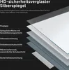 doporro Spiegelschrank Wandspiegel mit LED-Beleuchtung Produktbild-Vorschau 5