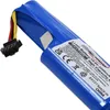 A close-up shot of a blue battery pack with a black connector and colored wires. Produktbild-Vorschau