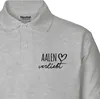 Huuraa Herren Polo Shirt Aalen verliebt L Sport Grey Bio Produktbild-Vorschau 2