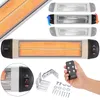 Promiennik podczerwieni AREBOS 2500 W, z pilotem zdalnego Podgląd zdjęcia produktu 1