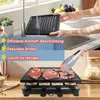 LARS360 Raclette Grill mit Naturgrillstein und Grillplatte Produktbild-Vorschau 5