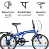 Zündapp ZF20 Speed Folder 20 Zoll Klapprad Faltrad Stadtrad Produktbild-Vorschau 4
