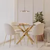 Runder Tisch Ø120 cm mit gehärteter Glasplatte und Produktbild-Vorschau 2