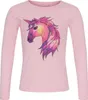 Equipage Kinder Shirt Longsleeve rosa mit buntem Produktbild-Vorschau 1