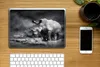 MuchoWow® Laptop Aufkleber Sticker Cover Rhinozeros - Natur Produktbild-Vorschau 2