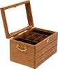 Pudełko na biżuterię 3 poziomy Mdf+Drewno Pudełko na Podgląd zdjęcia produktu 1