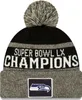 Zimní čepice Seattle Seahawks k oslavě vítězství v Super Náhled obrázku produktu 1