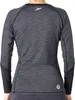 Speedo Lässiger weiblicher Rashguard L/S, Oxid Grau/Schwarz Produktbild-Vorschau 2