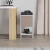 DECORTIE Ema Modern Nachttisch Schlafzimmermöbel,Antik Weiß Produktbild-Vorschau 6