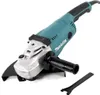 A Makita angle grinder is shown on a white background with its accessory wrench. Produktbild-Vorschau