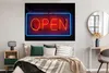 MuchoWow® Poster Ein beleuchtetes Schild mit dem Text open Produktbild-Vorschau 4
