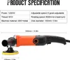 Elektrische Poliermaschine - Auto Polierer 1200W - 7000 Produktbild-Vorschau 12