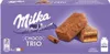 A box of Milka Choco Trio chocolates. Anteprima dell’immagine prodotto