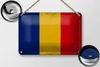 Cínové znamení Vlajka Rumunska 18x12cm Vlajka Rumunska Náhled obrázku produktu 2
