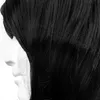 Oblique Unique Perücke Bob Kurzhaar Frisur schwarz für Produktbild-Vorschau 3