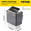 Riscaldatore per sauna VEVOR 9 KW, riscaldatore elettrico Anteprima dell’immagine prodotto 7