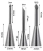 3-teiliges Set Edelstahl-Windbeuteltüllen, Gebäcktüllen, Produktbild-Vorschau 4