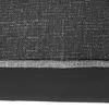 A close-up view of the textured fabric of a cushion, showing the weave and stitching. Produktbild-Vorschau